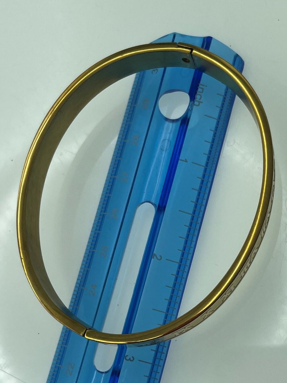 Roman Numeral Bangle Bracelet - Picture 6 of 6